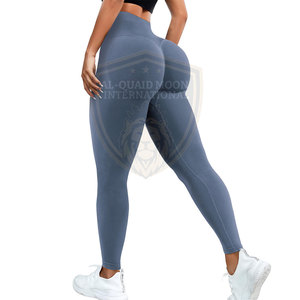 กางเกงโยคะเอวยางยืดทรงใหม่ น้ำหนักเบา ราคาถูก ผลิตตามสั่ง สีพื้น - Product Image 2