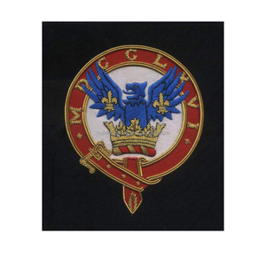 Blazer en laiton de taille personnalisée fait à la main emblème d'insigne emblème de clan personnalisé insigne de broderie sacs de voitures magnétiques prix d'usine - Product Image 2