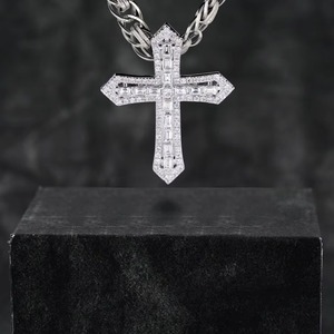 14K <b>Solid</b> <b>Gold</b> Cartoon Diamond <b>Pendant</b> Necklace Lab-Grown Diamond <b>Pendant</b> For Gift HUMERA JEWELS - Product Image 2