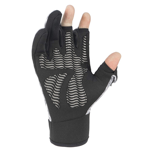 Wholesale Fishing Gloves Full Finger Neoprene Waterproof Non-Slip Breathable Adjustable Wrist <b>Strap</b> Unisex All Seasons - Product Image 6