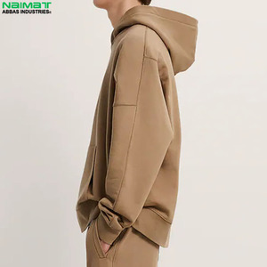 Conjunto Deportivo Ecológico de Algodón Orgánico Sostenible para Hombre, Materiales Ecológicos, Ropa Deportiva Informal, Sudadera con Capucha, Paquete Combinado - Product Image 6