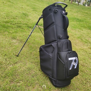 Sac de golf imperméable haut de gamme avec support automatique et sangles doubles rembourrées pour un confort maximal sur le parcours - Product Image 1