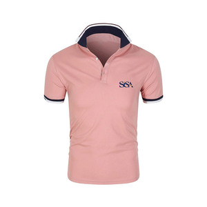 เสื้อเชิ้ตผู้ชายคุณภาพสูง ผ้าฝ้าย 100% แห้งเร็ว แขนสั้น ผ้าทนทาน ดีไซน์คลาสสิก เหมาะสำหรับใส่ลำลอง - Product Image 1