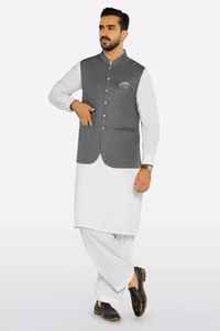 Gilet en tweed personnalisé en gros pour hommes, gilet de costume formel à carreaux en laine, gilet en coton, gilets formels pour hommes - Product Image 2