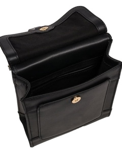 Elegante Bolso Bandolera de Cuero Premium para Mujer, Diseño Compacto con Bolsillo Frontal y Correa Ajustable - Product Image 5