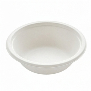 Bol ovale en bagasse de 6 oz pour gâteaux et soupes, compostable, jetable, écologique, en fibre de canne à sucre, résistant aux micro-ondes, à l'huile et à l'eau - Product Image 1