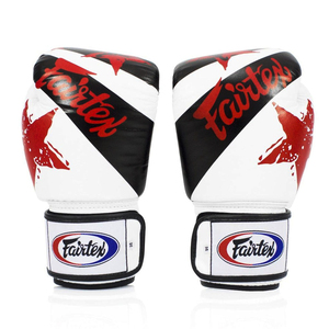 ถุงมือชกมวยหนังแท้ Fairtex รุ่นใหม่ล่าสุด สายรัดแบบปรับได้ สำหรับมวยไทย คิกบ็อกซิ่ง ถุงมือชกมวยแบบสั่งทำพิเศษ สำหรับฝึกซ้อมและแข่งขัน - Product Image 4
