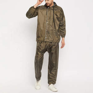 Traje Impermeable de PVC Resistente, Traje de Lluvia, Uniforme de Lluvia, Ligero, de Poliéster Reutilizable para Senderismo - Product Image 5