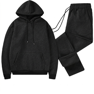 Nueva Llegada: Conjuntos Deportivos Extra Grandes Personalizables para Hombre, Lisos, 100% Algodón, Suaves, Gruesos, Cómodos, con Diseño Moderno y Elegante - Product Image 3