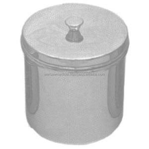 WARSAW MEDICAL Dressing Jar Stainless Steel ISO & CE Certified Hollowware Instruments | needle holder - Product Image 3