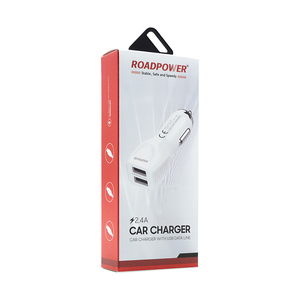 ROADPOWER (RP-MY-112) ที่ชาร์จในรถยนต์แบบ USB คู่ 2.4A พร้อมสายดาต้า และรองรับการใช้งานทั่วไป พร้อมระบบป้องกันอัจฉริยะ - Product Image 5
