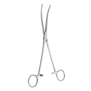 Rochester Pean Forceps <b>9</b>″ Curved Stainless Steel Surgical Hemostatic Clamping Instrument - Product Image 2
