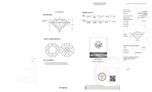 Diamante de Corte Brillante Cultivado en Laboratorio con Certificación IGI, 5.01 F VS1, Mesa 56%, Profundidad 62.4%, Mejores Gemas Naturales Sueltas - Product Image 5