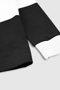 Nouvel Arrivage – Sweat-shirt Homme à Col Rond avec Blocs de Couleurs, Qualité Supérieure, Vert Pomme, 100% Coton Mélangé pour l'Automne - Product Image 5