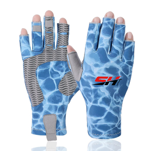 Gants de pêche ergonomiques offrant une excellente adhérence et une protection pour un ajustement confortable lors de longues séances de pêche - Product Image 1