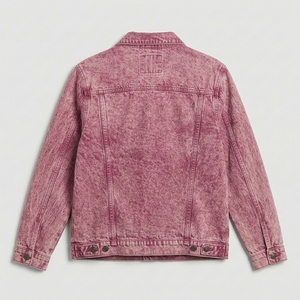 Veste en jean pour homme haut de gamme, best-seller, tendance, streetwear décontracté avec fabrication OEM ODM et solutions d'approvisionnement internationales. - Product Image 2