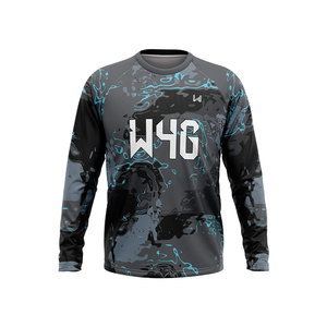 Camisetas Deportivas Ligeras de Cuello Redondo para Hombre Wear 4 Games, Elásticas en Cuatro Direcciones, Antibacterianas, Transpirables, de Secado Rápido, Jersey de Compresión - Product Image 2