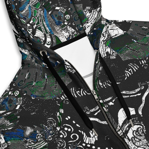Sweat-shirts à capuche personnalisables pour hommes en coton 100% confortable, taille plus, sublimation - Tissu doux de haute qualité avec poche intégrée - Product Image 4