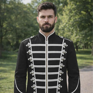 Men’s Piper Doublet Jacket Traditional Scottish Highland Dress Jacket for Pipers Bands and Ceremonies - Product Image 5