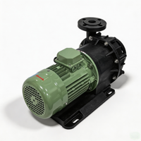 Pompe de transfert chimique électrique triphasée KDG-J16H 1,5 KW ETFE+CF 220/380V, pompe magnétique pour semi-conducteurs, résistante aux produits chimiques