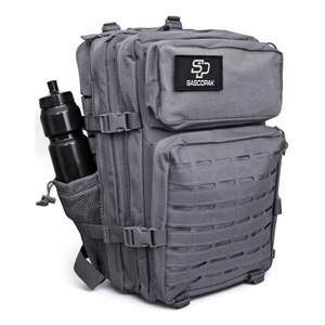 Sac à dos tactique de sport à double compartiment pour bouteilles de 45 litres, avec poches Molle et patchs, prix de gros, idéal pour la gym - Product Image 5