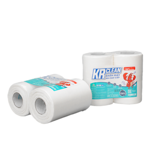 Vietnam Factory Krclean Premium 15x15cm White Virgin Wood <b>Pulp</b> Non Woven Party Napkins Rolled Tissue 1 Ply Custom Logo Export - Product Image 1