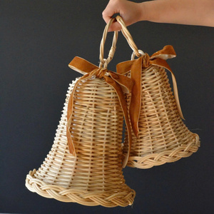 Meilleures ventes : décorations de Noël, clochettes en rotin, ensemble de 3 clochettes en osier naturel, ensembles de décorations de Noël en solde - Product Image 5