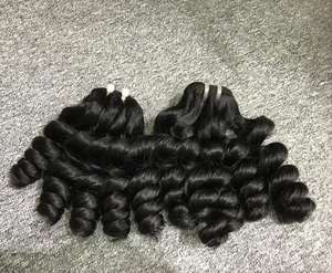 Extensiones de pelo rizado humano virgen sin procesar al por mayor de fábrica de Vietnam gran oferta con precio increíble - Product Image 3