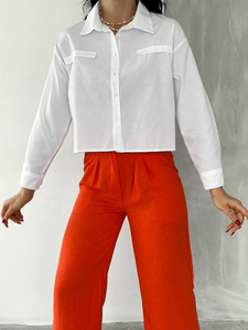 Nueva Camisa de Oficina Elegante a Rayas para Mujer, Blusa Informal de Otoño, Cómoda, Sencilla, de Manga Larga, Ajustada, para Trabajo - Product Image 3