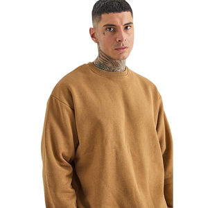 Nueva Colección al por Mayor: Sudadera Oversize de Hombre con Hombros Caídos, Transpirable, 100% Algodón, Estilo Casual, Personalizable, Cálida para Invierno - Product Image 3