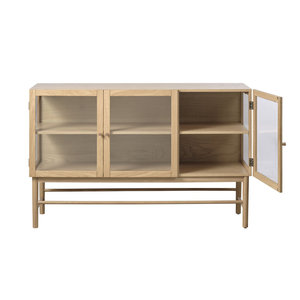 Gabinete de buffet costero bohemio de 55,12 pulgadas, aparador, muebles de almacenamiento - Product Image 6