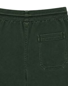 Shorts de bain pour hommes vert forêt, séchage rapide, taille élastique avec cordon de serrage, décontractés pour la plage et les vacances - Product Image 6