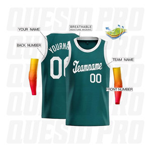 Camiseta de Baloncesto Informal, Deportiva, Transpirable, Cómoda, de Malla, que Absorbe la Humedad y de Secado Rápido - Product Image 2