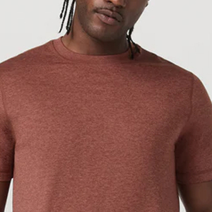 T-shirt Homme Col Rond Couleur Unie Design Élégant avec Logo Personnalisable Manches Courtes avec Logo et Matière Douce / Conception Confortable - Product Image 2
