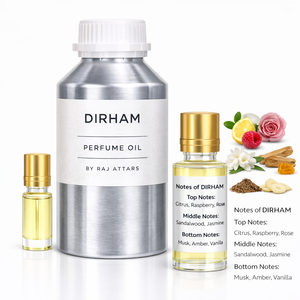 High Quality <b>Dirham</b> 50 Grams <b>Oud</b> Collection Non Alcoholic Concentrated Parfum Oil (Attar) Unisex Long-Lasting Fragrance - Product Image 1