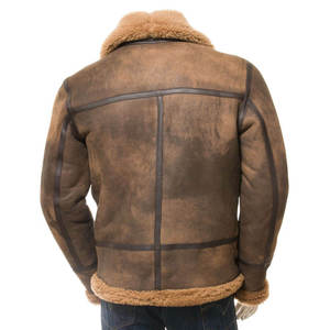 Custom Made Sheepskin Leather Jacket Oem Odm Supplier Premium Leather Fashion Jacket Wholesale Price - Product Image 2