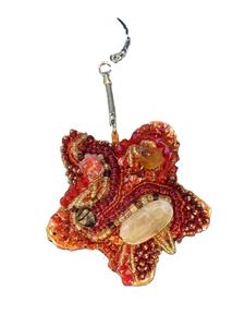 พวงกุญแจลูกปัดเมล็ดพันธุ์ดาวสีฟ้าที่สวยงามและพวงกุญแจและอุปกรณ์เสริมอื่นๆจากอินเดีย - Product Image 3