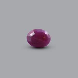 Natural African Ruby 3.7 Carat Emerald Cut Loose Gemstone for Fine Jewelry - Product Image 2