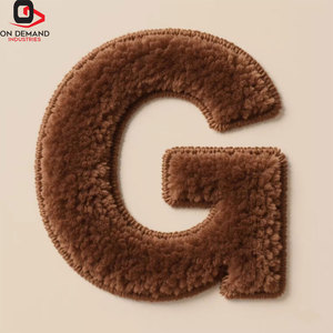 Custom Made Chenille Letter Patches Soft Fabric Embroidered <b>Applique</b> For Teamwear Jackets Sweatshirts Hoodies And Bags - Product Image 6