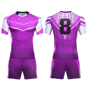 Conjunto de Uniforme de Rugby para Hombre, Diseño Atlético, Costuras Resistentes, Material Transpirable, Perfecto para Prácticas, Ligas y Torneos - Product Image 4