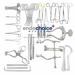 Juego de 47 Instrumentos Quirúrgicos Pediátricos para Laparotomía, Acero Inoxidable de Alta Calidad, Reutilizables Manualmente, Certificación CE Endochoice - Product Image 2