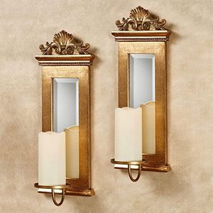 Classic Contemporary Brass <b>Wall</b> <b>Sconce</b> Ornate Luxury <b>Wall</b> <b>Lighting</b> Decorative Lamp for Hallway - Product Image 1