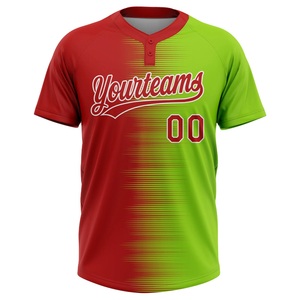 Camiseta de Softbol para Mujer en Oferta, Transpirable, de Secado Rápido, Diseño Degradado, Colores Personalizados, Camiseta Deportiva, Pedidos al por Mayor de Fábrica - Product Image 1