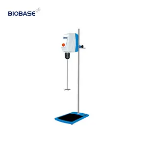 BIOBASE Factory Shaker LCD Display Overload Protection 30~2200rpm 20L Overhead Stirrer for Lab