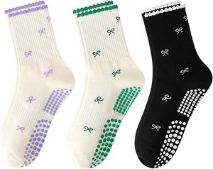 Embroidered <b>socks</b>, anti-slip <b>socks</b>, <b>grip</b> <b>socks</b> are yoga <b>socks</b> and Pilates <b>socks</b> for women Ankle <b>socks</b> - Product Image 1