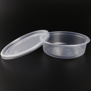 Clear Reusable Plastic Deli <b>Container</b> Lid Polypropylene 500pc (50/10) 6 Oz <b>Takeaway</b> Food Storage Bowl Minimalist Travel Hotel - Product Image 5
