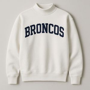 Sudadera Urbana con Cuello Alto Unisex, Estilo Holgado, de Algodón Suave, Cálida para Invierno, Estilo Urbano, Informal, para Uso Diario - Product Image 1