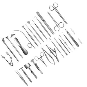 Ensemble d'instruments microchirurgicaux ophtalmiques oculoplastiques professionnels de 30 pièces - Product Image 4