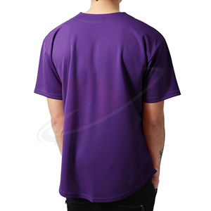 เสื้อเบสบอล OEM แบบกำหนดเอง ระบายอากาศได้ดี ติดกระดุม ชุดกีฬาสำหรับทีมและการฝึกซ้อม เสื้อเบสบอลผู้ชาย พรีเมียม - Product Image 2
