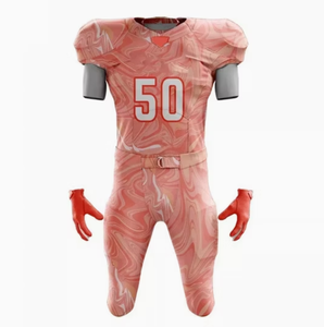 Maillot de football américain personnalisé en gros pour jeunes, ensemble uniforme de football américain unisexe - Product Image 2